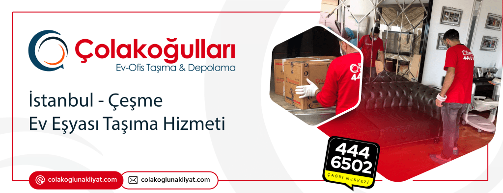İstanbul Çeşme parça eşya taşımacılığı