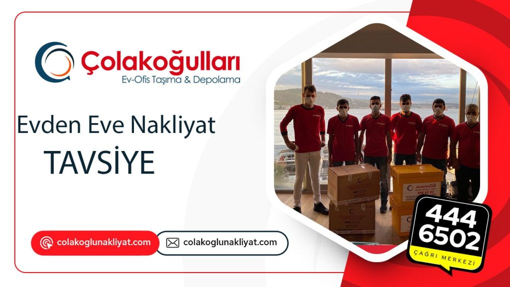 İstanbul İzmir evden eve nakliyat tavsiye